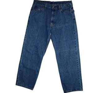 Men's Levi Strauss 550 Original Riveted Denim Jeans Size 36x29 straight leg